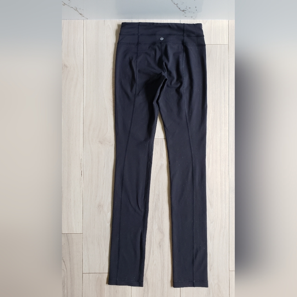 Lululemon Leggings Womens 4 Black High-Rise Yoga Running Y2K Pants